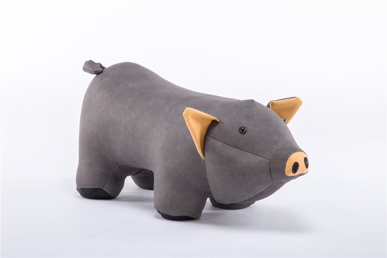 Gray pig