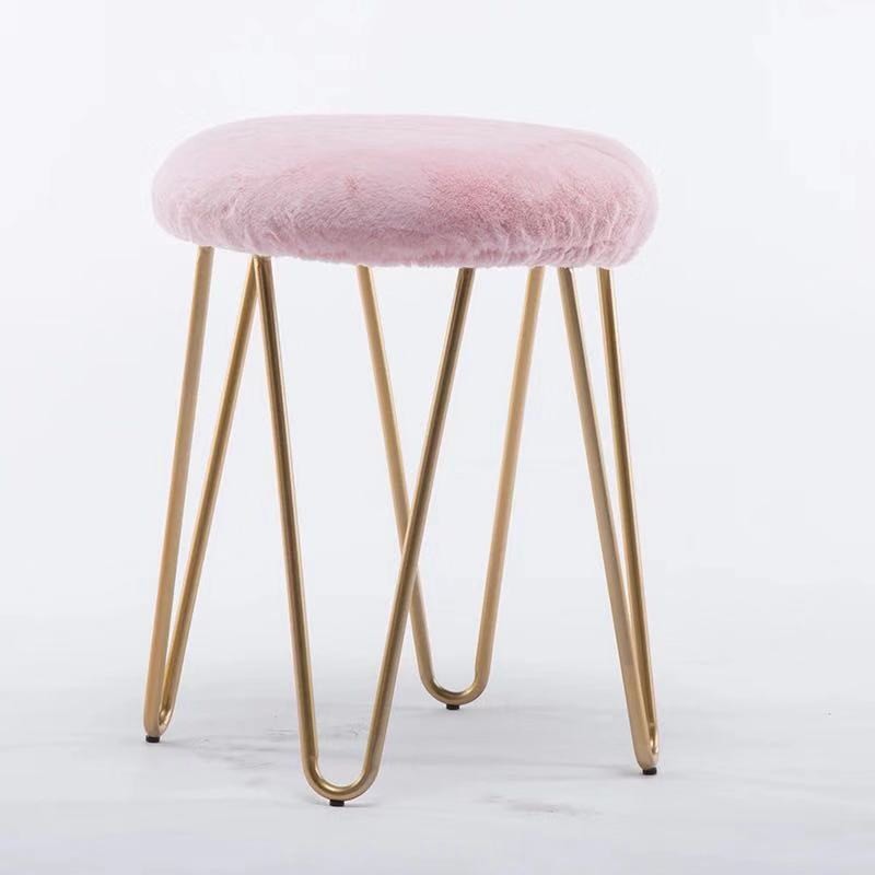 pink stool