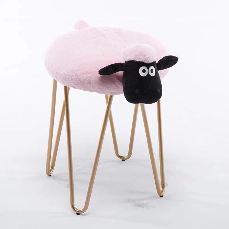 Pink stool